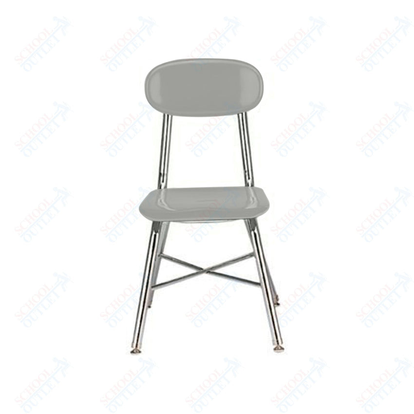 USA Capitol Legacy H - Frame 15.5" Hard Plastic Chair with Cross Brace (515) - SchoolOutlet