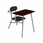 USA Capitol Legacy Combination Chair Desk, 17.5