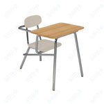 USA Capitol Legacy Combination Chair Desk, 17.5