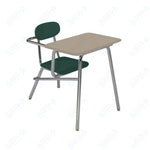 USA Capitol Legacy Combination Chair Desk, 17.5