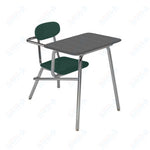 USA Capitol Legacy Combination Chair Desk, 17.5