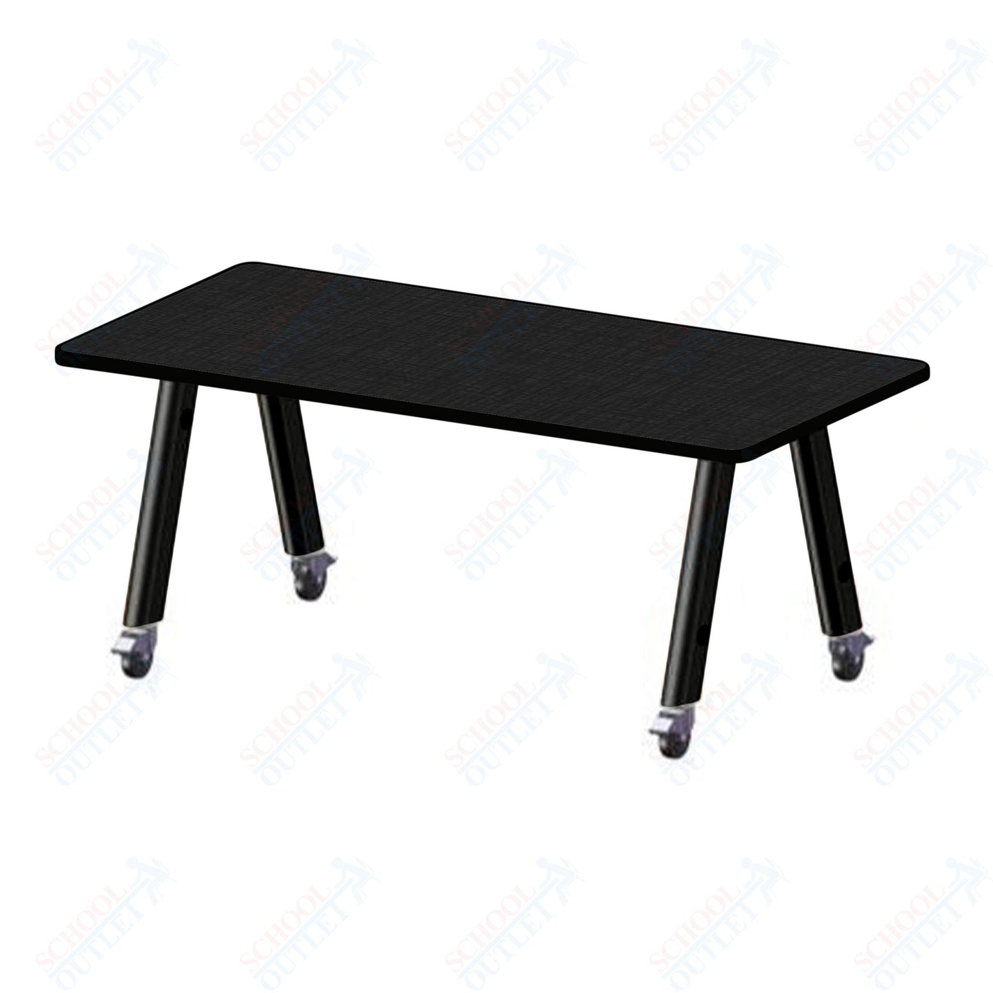 USA Capitol Hydra Makerspace Table with Laminate Top, Spray Edge 36"W x 48"L x 40"H (MAKR3648 - 40) - SchoolOutlet