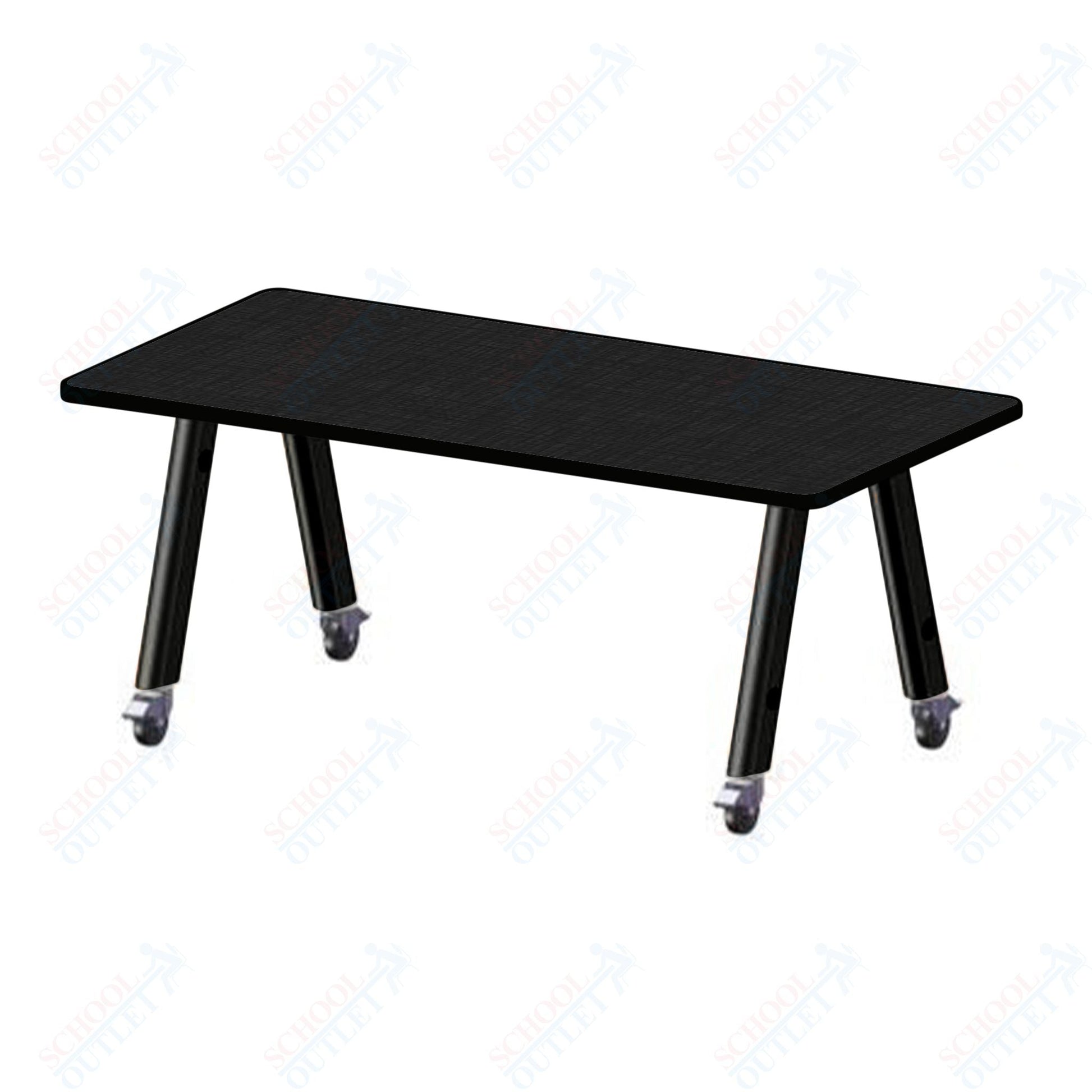 USA Capitol Hydra Makerspace Table with Laminate Top, Spray Edge 36"W x 48"L x 40"H (MAKR3648 - 40) - SchoolOutlet
