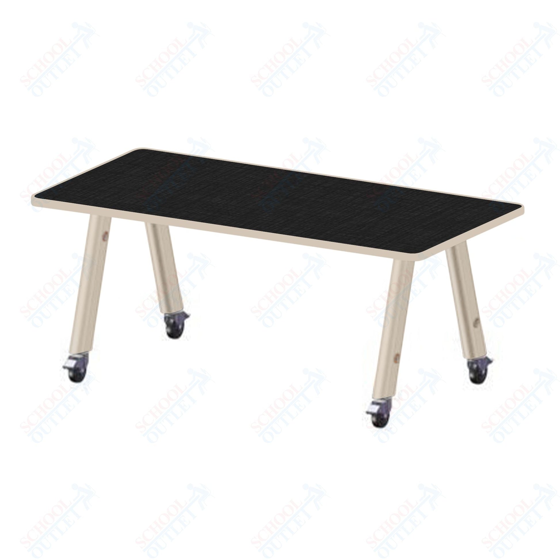 USA Capitol Hydra Makerspace Table with Laminate Top, Spray Edge 36"W x 48"L x 40"H (MAKR3648 - 40) - SchoolOutlet