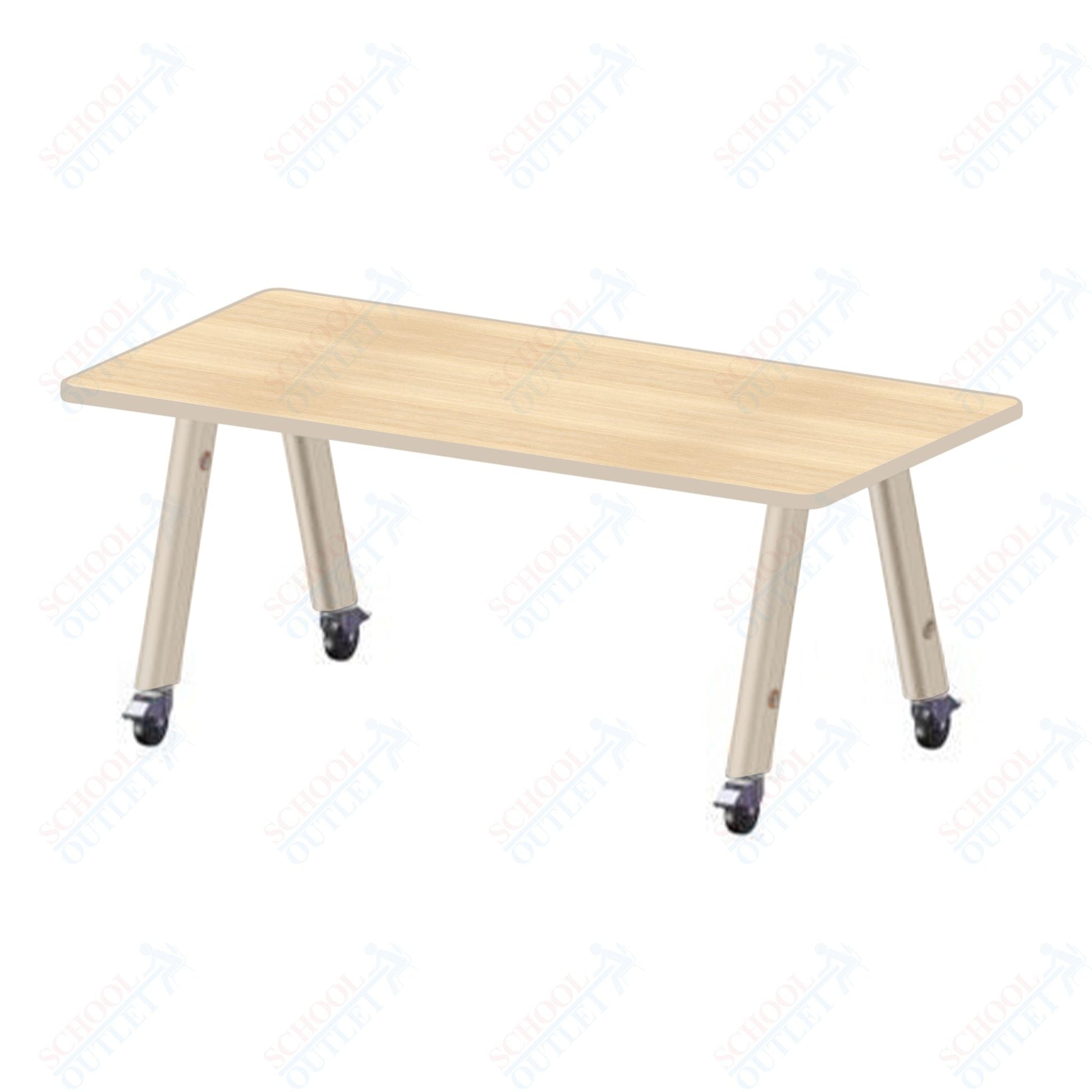 USA Capitol Hydra Makerspace Table with Laminate Top, Spray Edge 36"W x 48"L x 40"H (MAKR3648 - 40) - SchoolOutlet