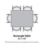 USA Capitol Hydra Makerspace Table with Laminate Top, Spray Edge 36