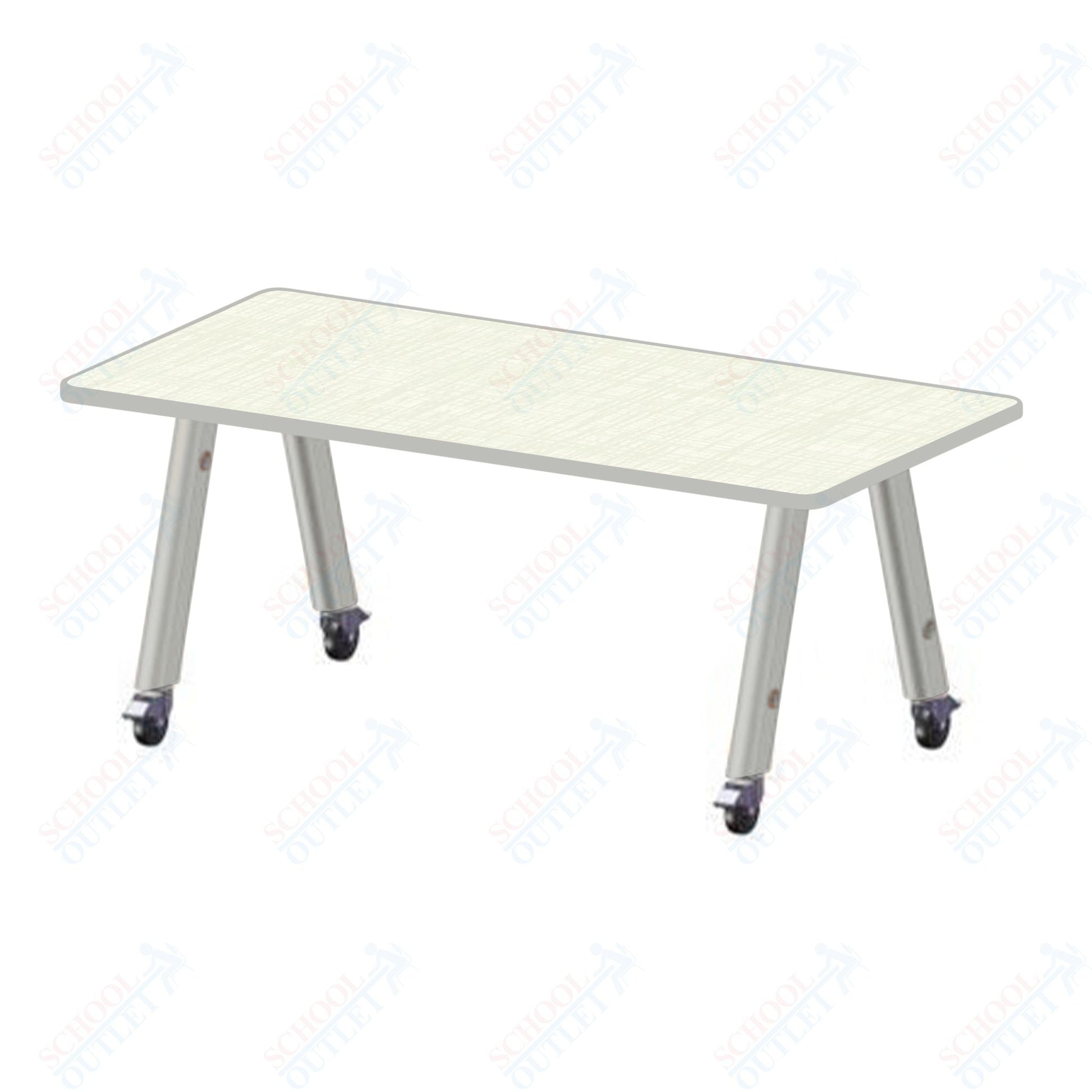 USA Capitol Hydra Makerspace Table with Laminate Top, Spray Edge 36"W x 48"L x 40"H (MAKR3648 - 40) - SchoolOutlet