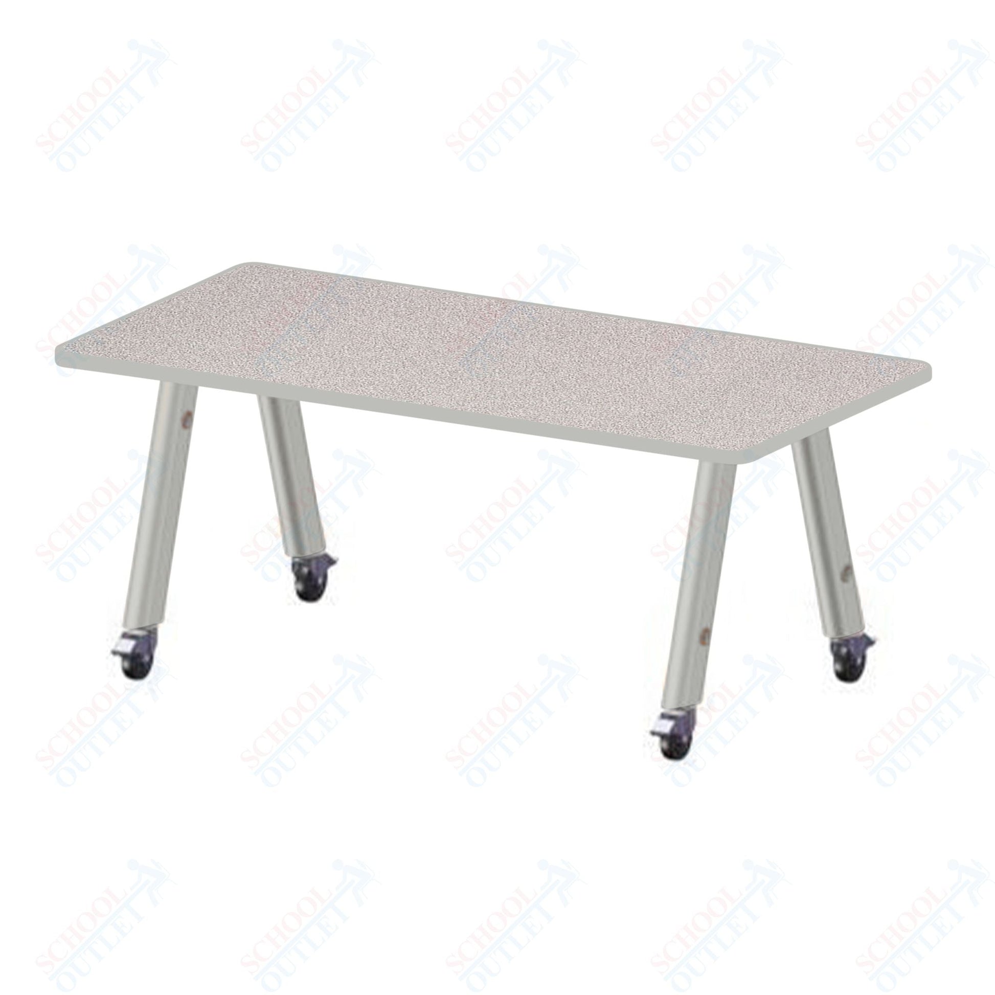 USA Capitol Hydra Makerspace Table with Laminate Top, Spray Edge 36"W x 48"L x 40"H (MAKR3648 - 40) - SchoolOutlet