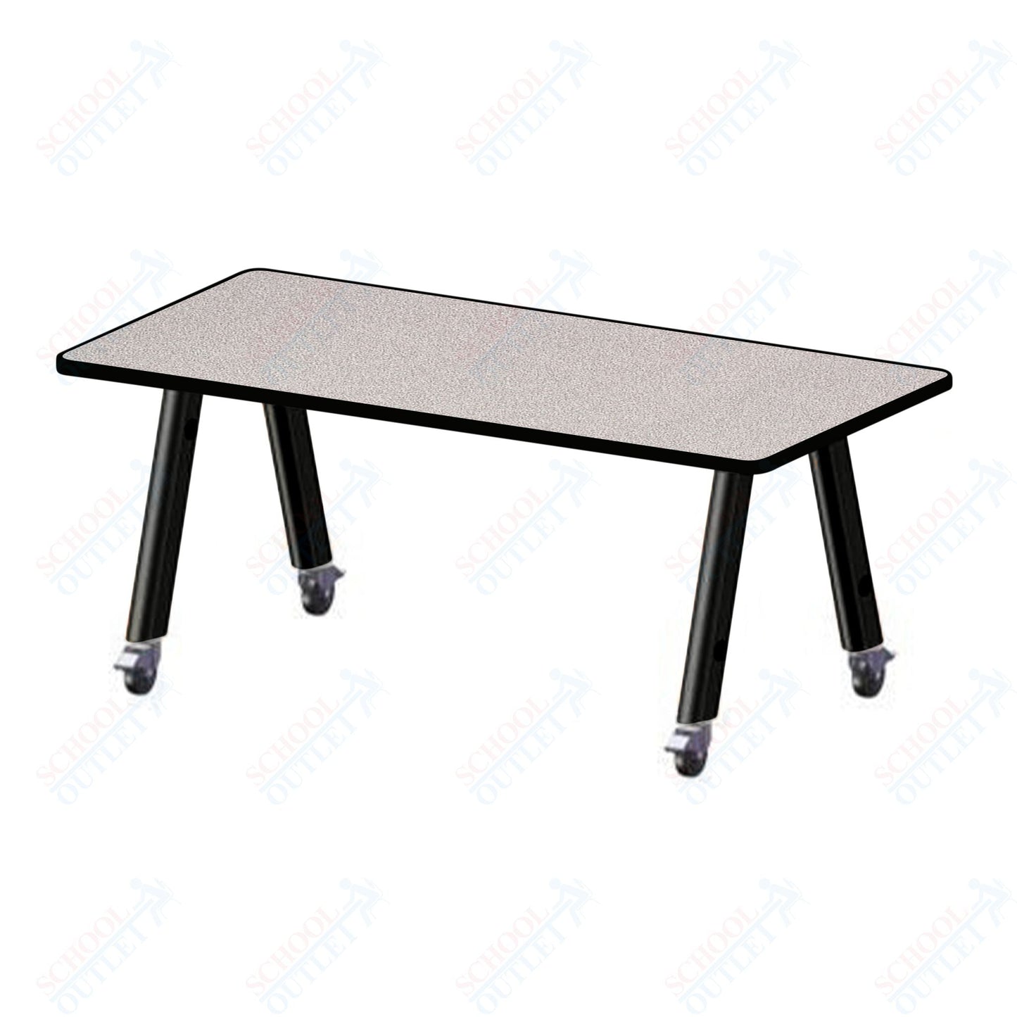 USA Capitol Hydra Makerspace Table with Laminate Top, Spray Edge 36"W x 48"L x 40"H (MAKR3648 - 40) - SchoolOutlet
