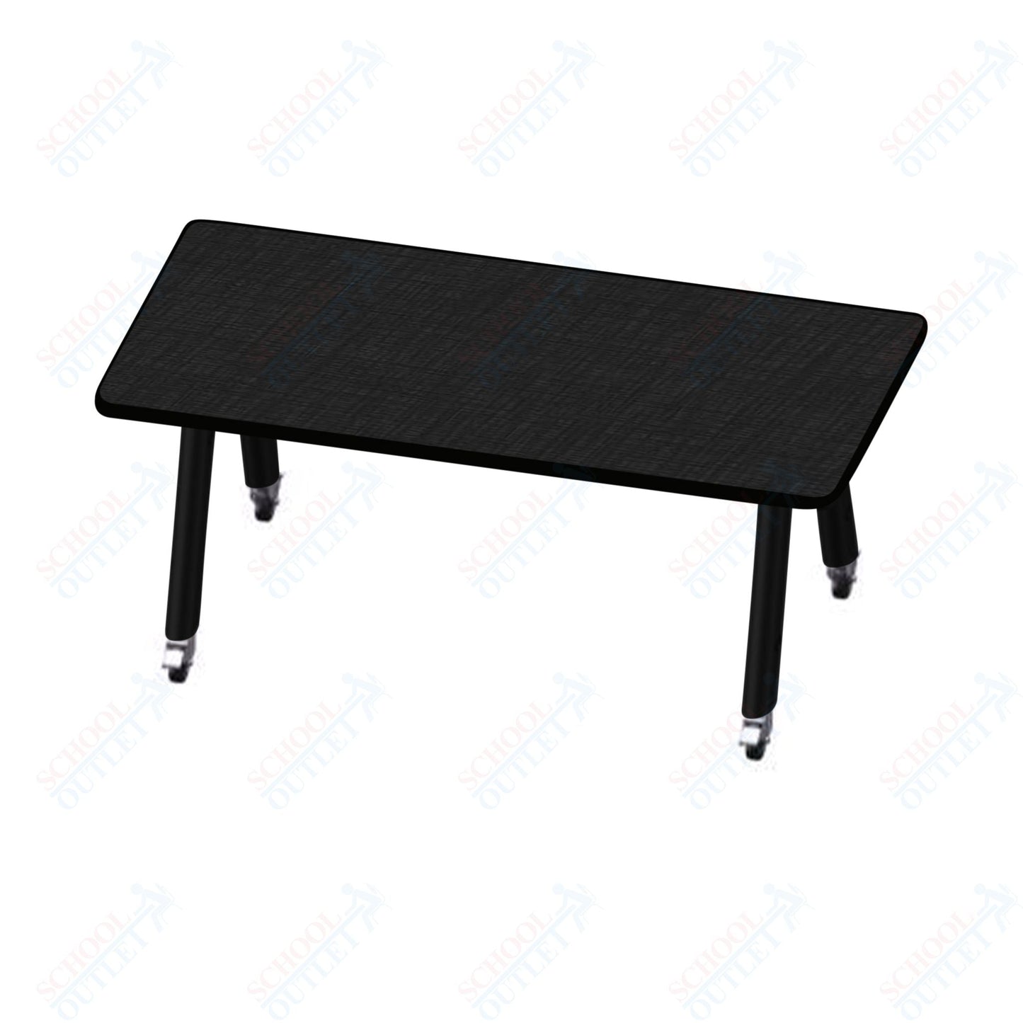USA Capitol Hydra Makerspace Table with Laminate Top, Spray Edge 36"W x 60"L x 40"H (MAKR3660 - 40) - SchoolOutlet