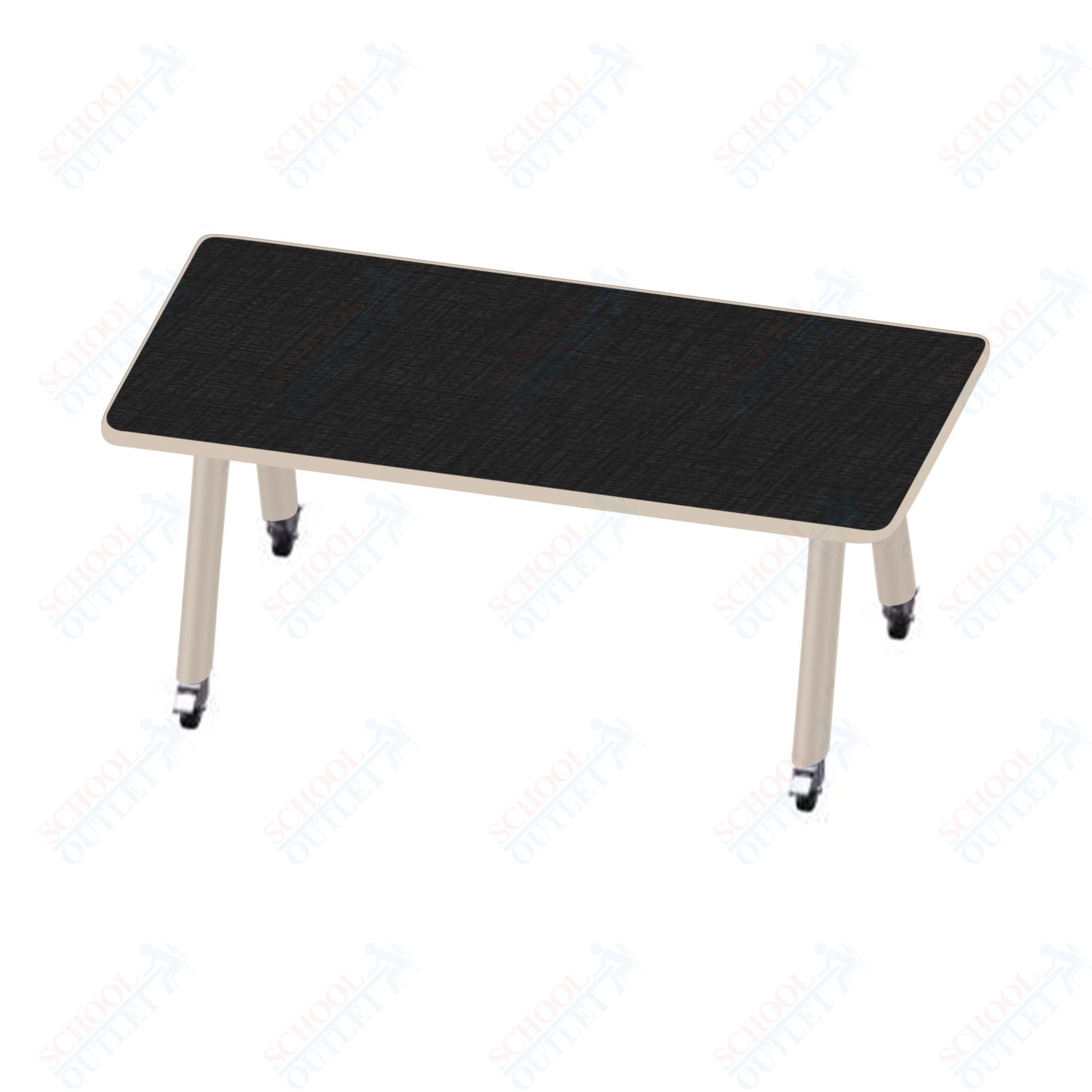 USA Capitol Hydra Makerspace Table with Laminate Top, Spray Edge 36"W x 60"L x 40"H (MAKR3660 - 40) - SchoolOutlet