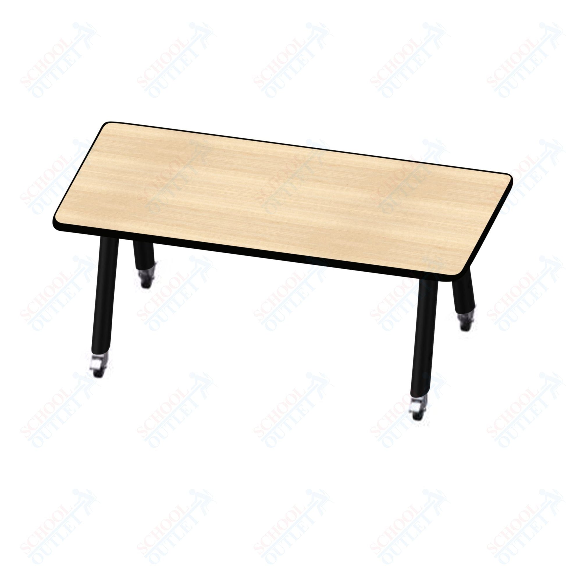 USA Capitol Hydra Makerspace Table with Laminate Top, Spray Edge 36"W x 60"L x 40"H (MAKR3660 - 40) - SchoolOutlet