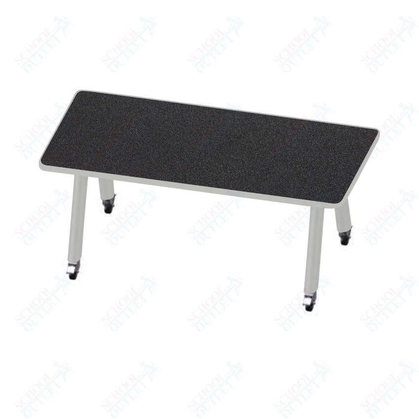 USA Capitol Hydra Makerspace Table with Laminate Top, Spray Edge 36"W x 60"L x 40"H (MAKR3660 - 40) - SchoolOutlet