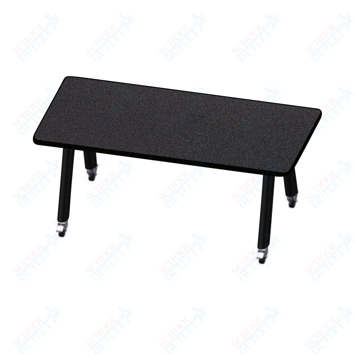 USA Capitol Hydra Makerspace Table with Laminate Top, Spray Edge 36"W x 60"L x 40"H (MAKR3660 - 40) - SchoolOutlet