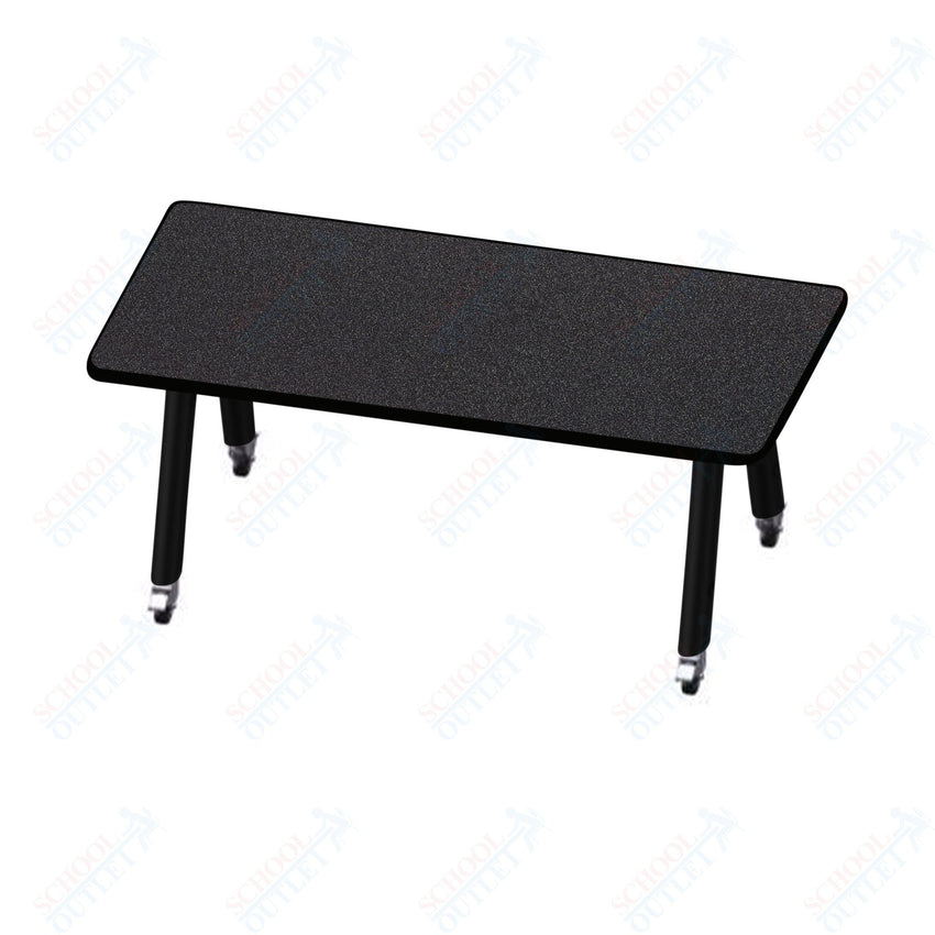 USA Capitol Hydra Makerspace Table with Laminate Top, Spray Edge 36"W x 60"L x 40"H (MAKR3660 - 40) - SchoolOutlet