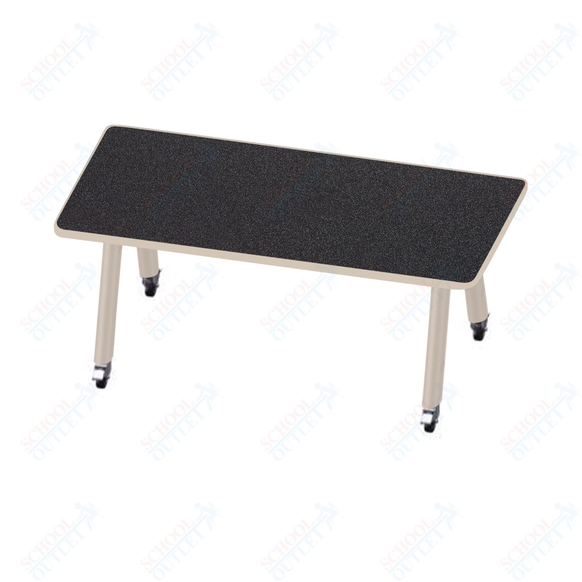 USA Capitol Hydra Makerspace Table with Laminate Top, Spray Edge 36"W x 60"L x 40"H (MAKR3660 - 40) - SchoolOutlet