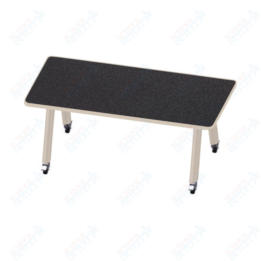 USA Capitol Hydra Makerspace Table with Laminate Top, Spray Edge 36"W x 60"L x 40"H (MAKR3660 - 40) - SchoolOutlet