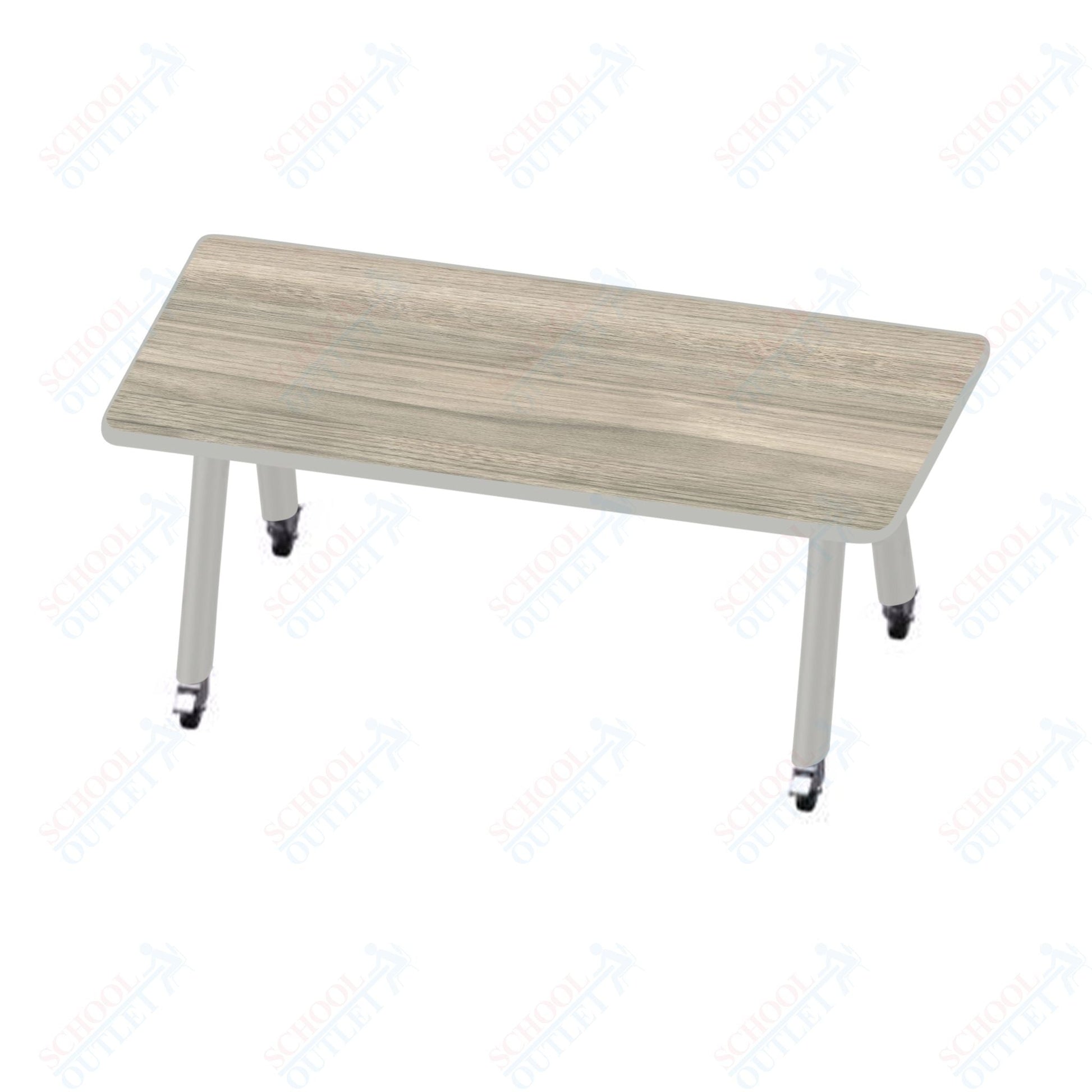 USA Capitol Hydra Makerspace Table with Laminate Top, Spray Edge 36"W x 60"L x 40"H (MAKR3660 - 40) - SchoolOutlet