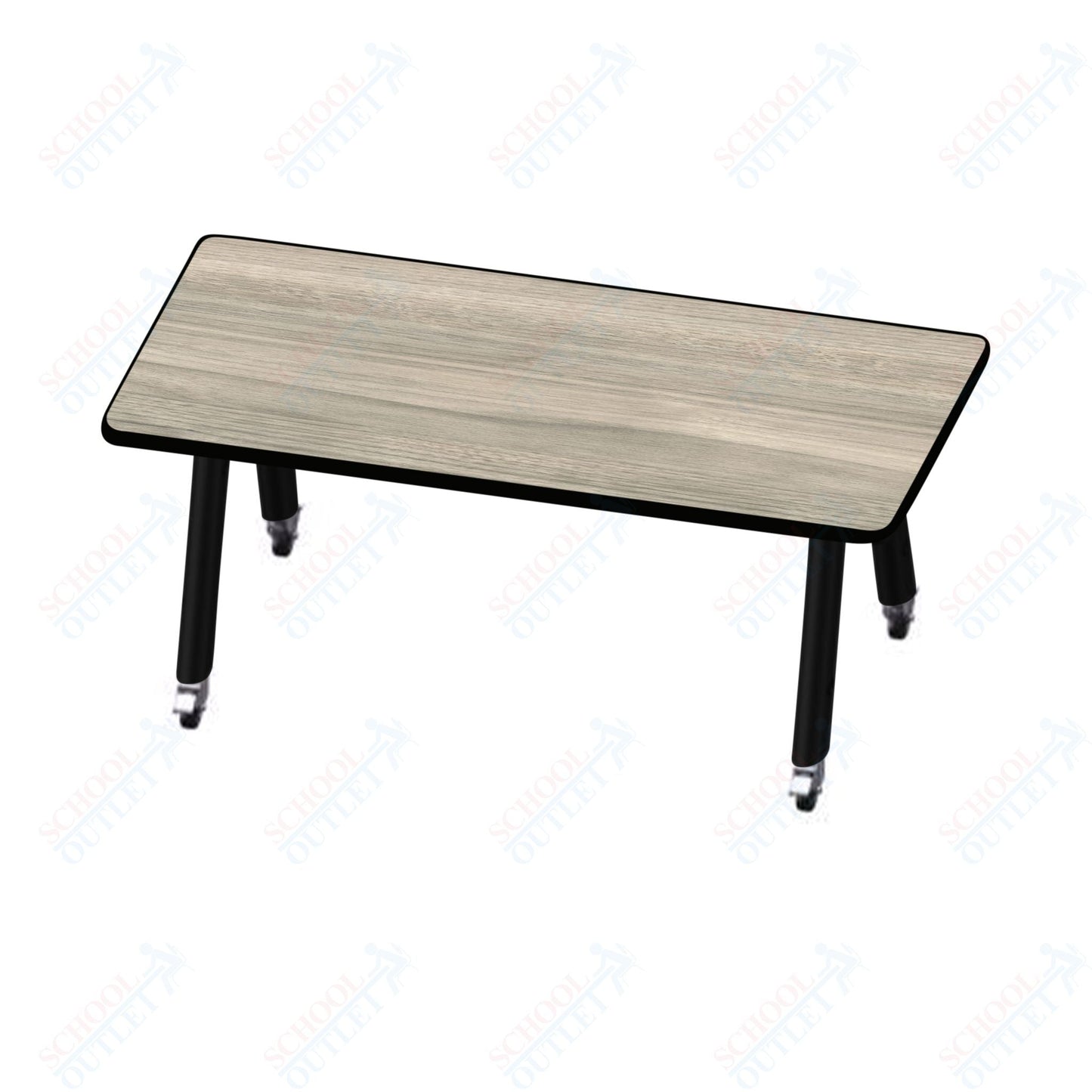 USA Capitol Hydra Makerspace Table with Laminate Top, Spray Edge 36"W x 60"L x 40"H (MAKR3660 - 40) - SchoolOutlet