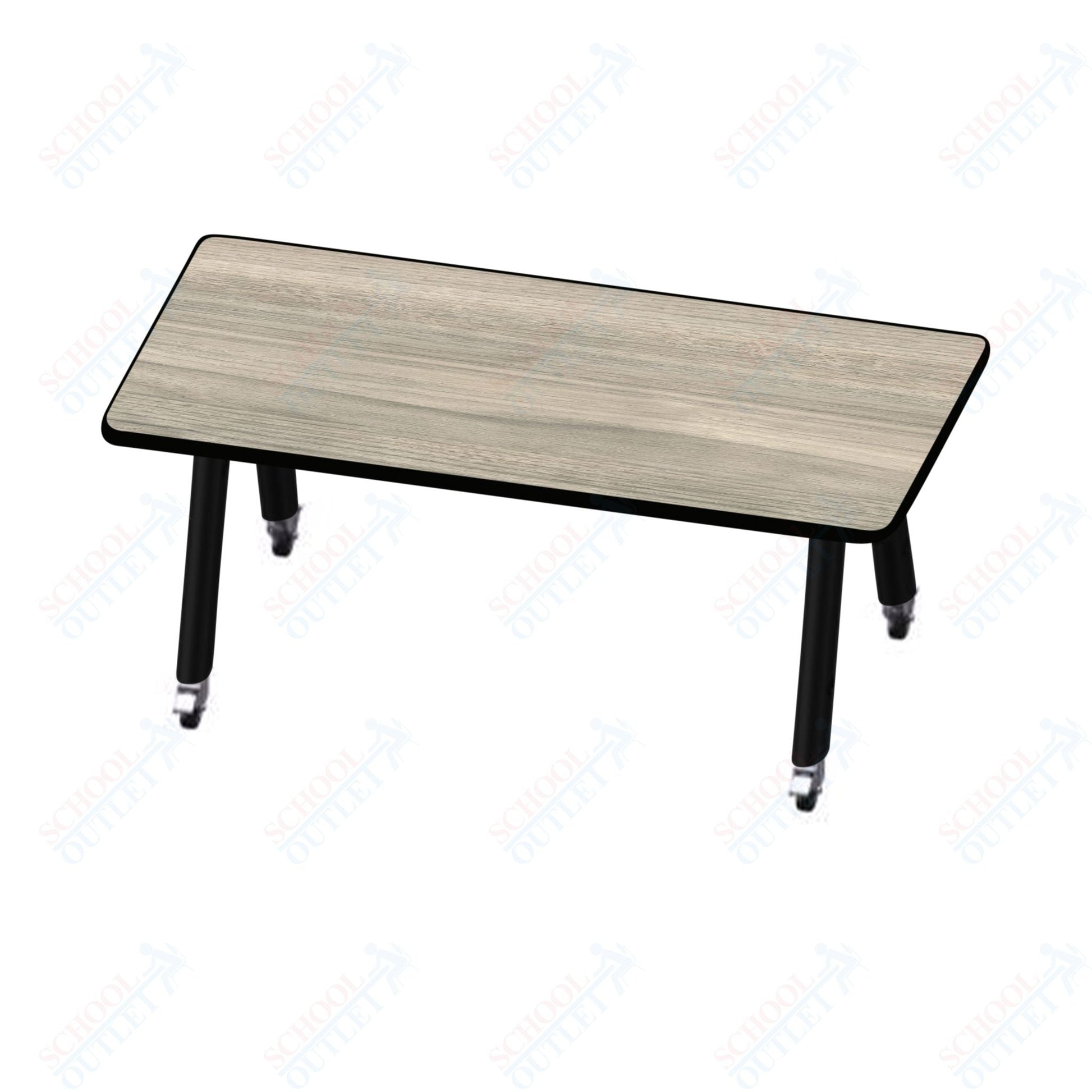 USA Capitol Hydra Makerspace Table with Laminate Top, Spray Edge 36"W x 60"L x 40"H (MAKR3660 - 40) - SchoolOutlet