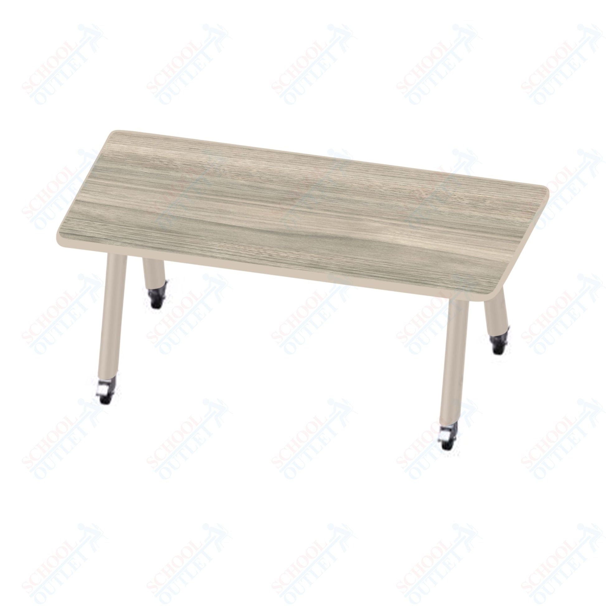 USA Capitol Hydra Makerspace Table with Laminate Top, Spray Edge 36"W x 60"L x 40"H (MAKR3660 - 40) - SchoolOutlet