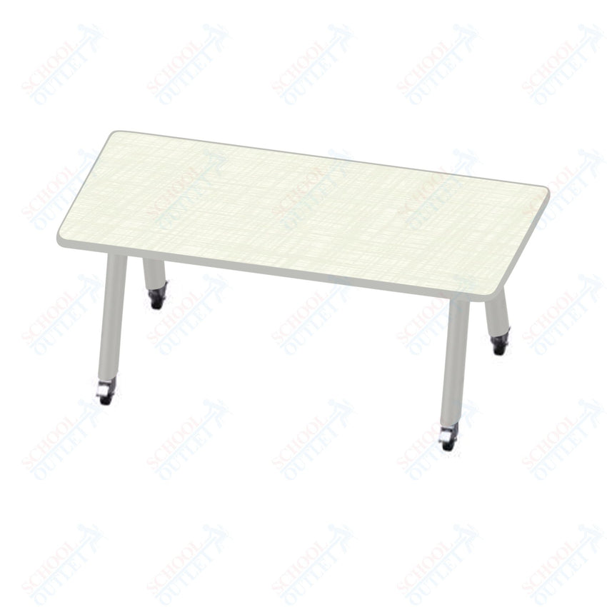 USA Capitol Hydra Makerspace Table with Laminate Top, Spray Edge 36"W x 60"L x 40"H (MAKR3660 - 40) - SchoolOutlet