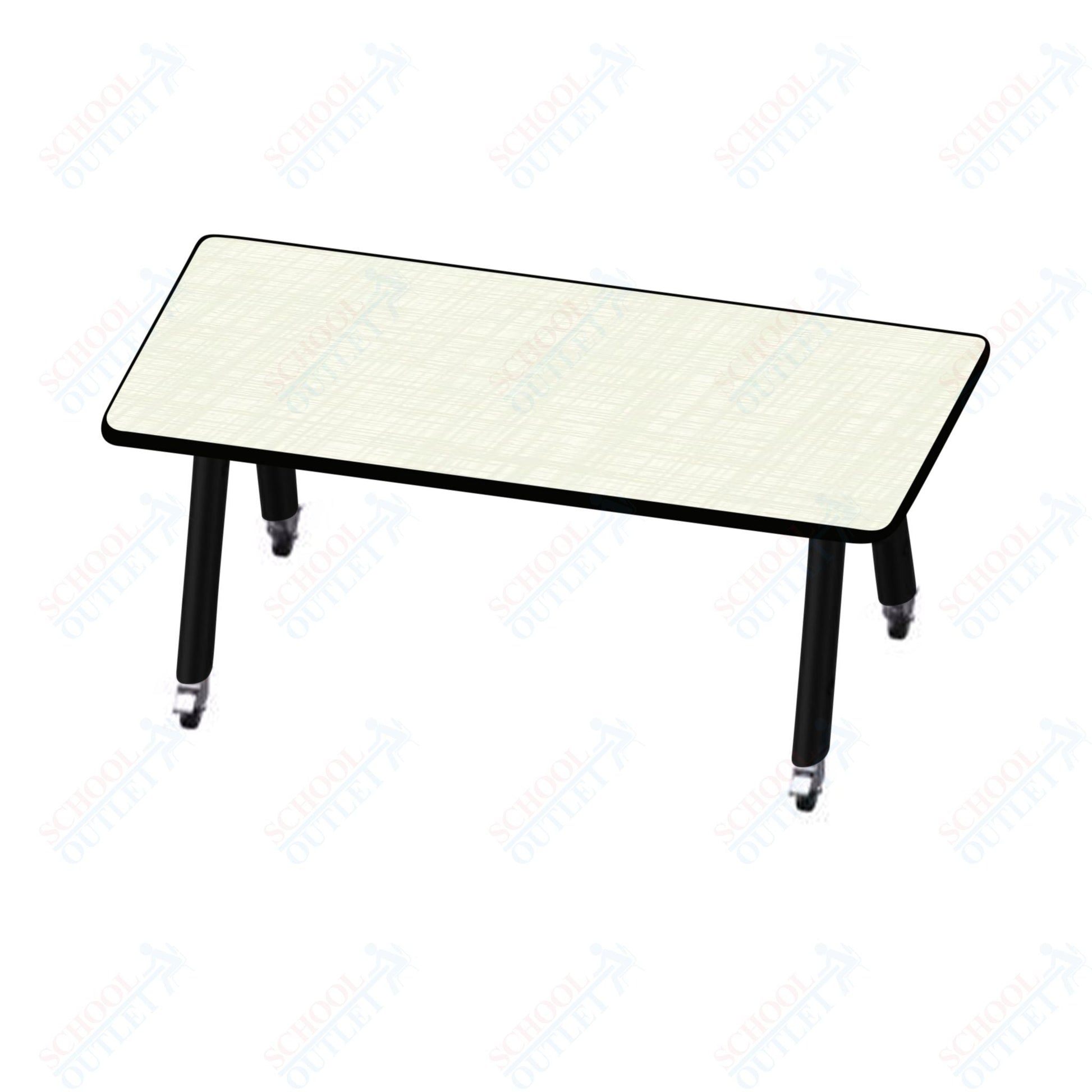 USA Capitol Hydra Makerspace Table with Laminate Top, Spray Edge 36"W x 60"L x 40"H (MAKR3660 - 40) - SchoolOutlet