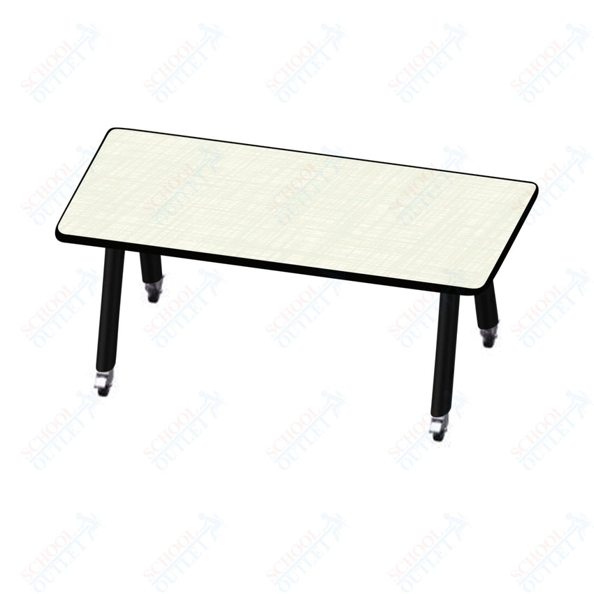 USA Capitol Hydra Makerspace Table with Laminate Top, Spray Edge 36"W x 60"L x 40"H (MAKR3660 - 40) - SchoolOutlet