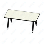 USA Capitol Hydra Makerspace Table with Laminate Top, Spray Edge 36