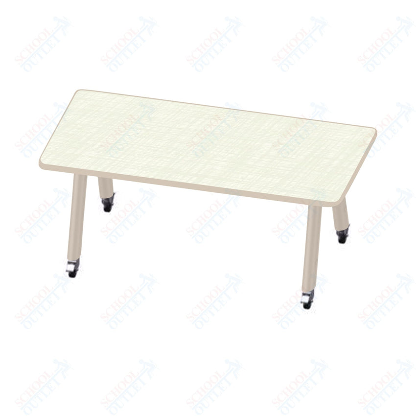 USA Capitol Hydra Makerspace Table with Laminate Top, Spray Edge 36"W x 60"L x 40"H (MAKR3660 - 40) - SchoolOutlet