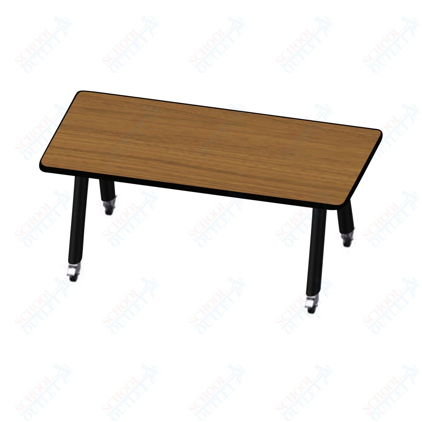 USA Capitol Hydra Makerspace Table with Laminate Top, Spray Edge 36"W x 60"L x 40"H (MAKR3660 - 40) - SchoolOutlet