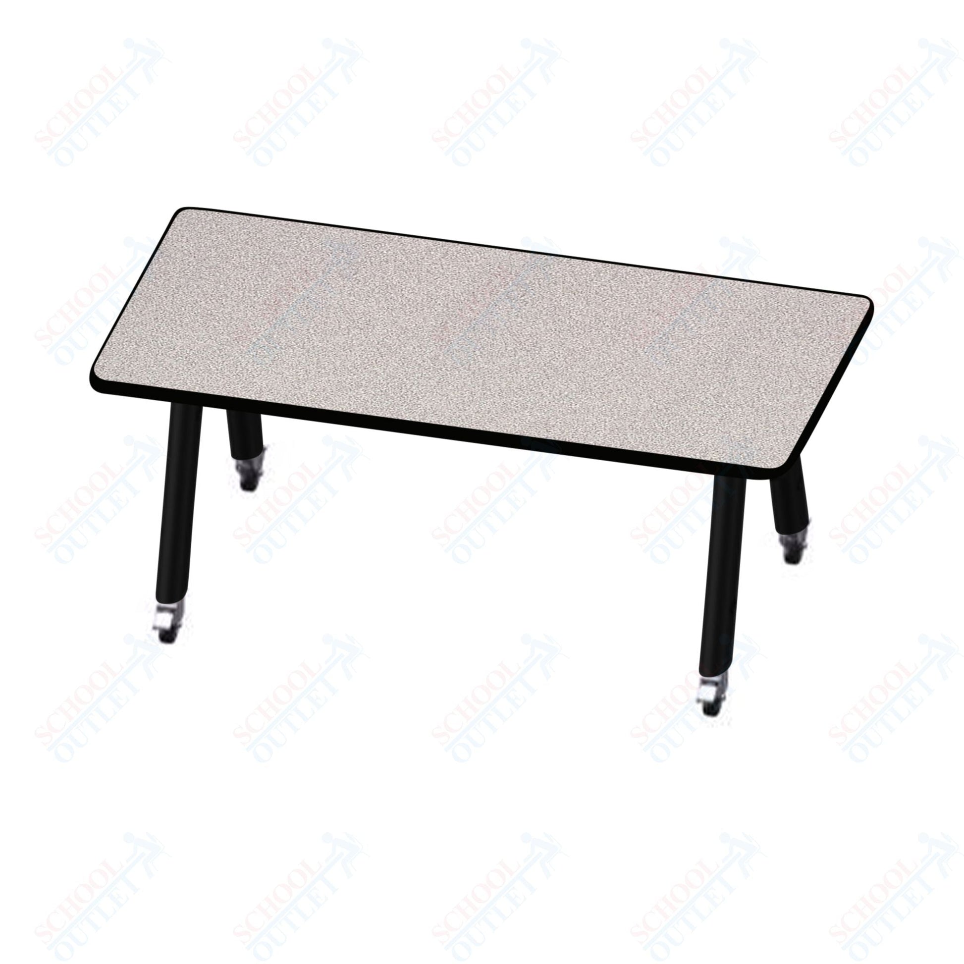 USA Capitol Hydra Makerspace Table with Laminate Top, Spray Edge 36"W x 60"L x 40"H (MAKR3660 - 40) - SchoolOutlet