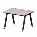 USA Capitol Hydra Makerspace Table with Laminate Top, Spray Edge 36