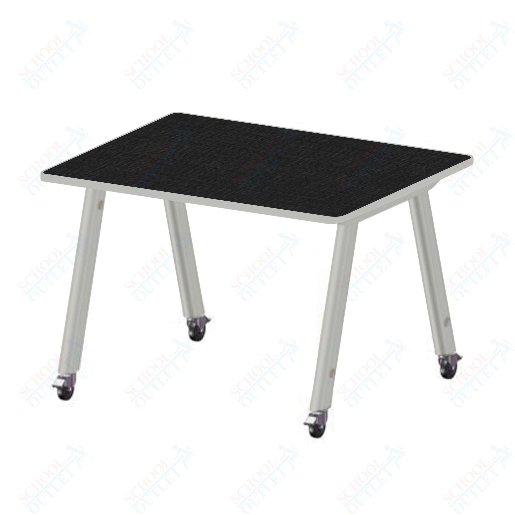 USA Capitol Hydra Makerspace Table with Laminate Top, Spray Edge 48"W x 48"L x 40"H (MAKR4848 - 40) - SchoolOutlet