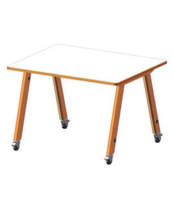 USA Capitol Hydra Makerspace Table with Laminate Top, Spray Edge 48"W x 48"L x 40"H (MAKR4848-40)