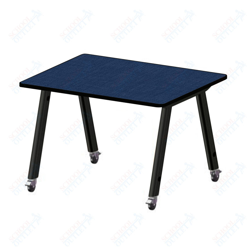 USA Capitol Hydra Makerspace Table with Laminate Top, Spray Edge 48"W x 48"L x 40"H (MAKR4848 - 40) - SchoolOutlet