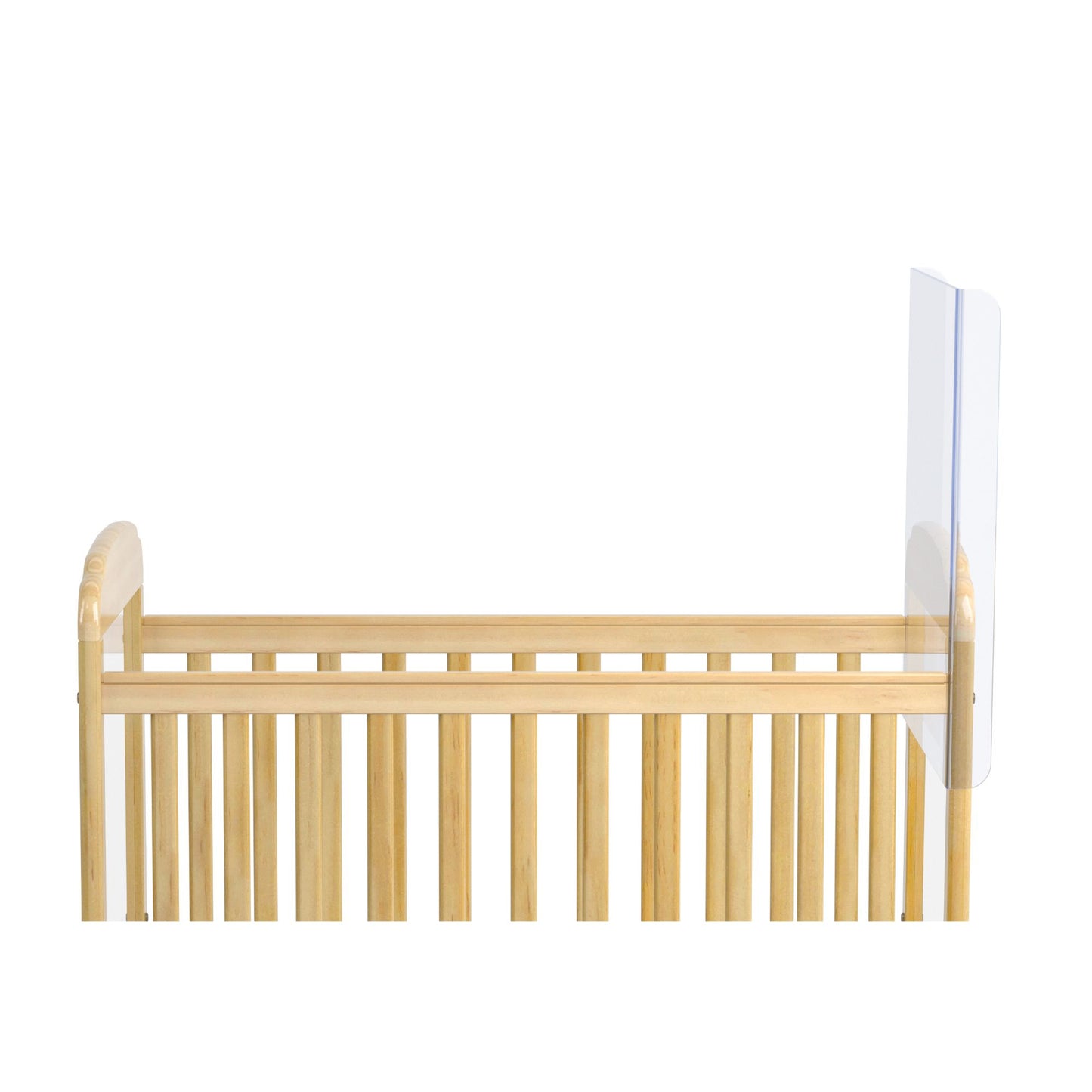 Foundations - CareShield 1-Sided Plexiglass Barrier - Safety Craft and Serenity Cribs (FOU-4081197)