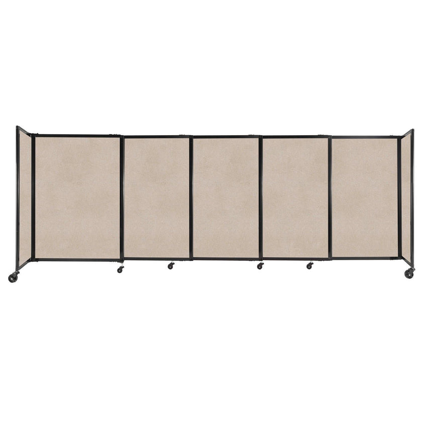 Room Divider Straight Wall Sliding Portable Partition SoundSorb (FZA-STRAIGHT-S) - SchoolOutlet