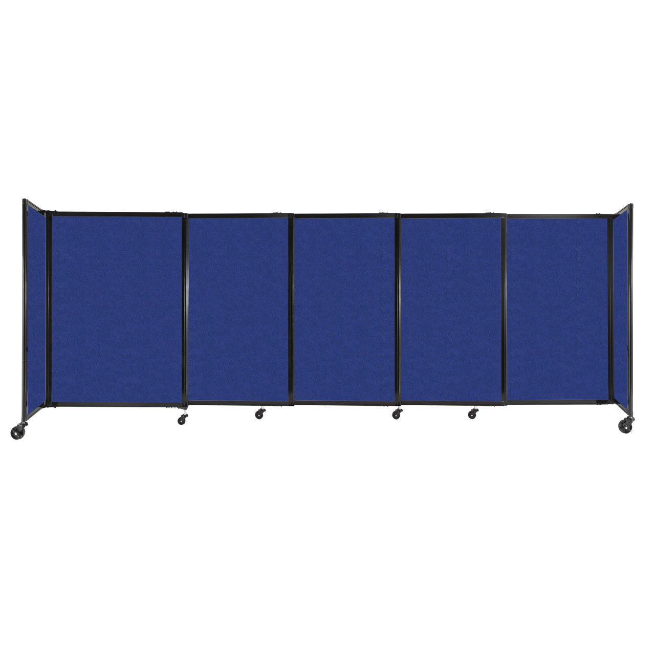 Room Divider Straight Wall Sliding Portable Partition SoundSorb (FZA-STRAIGHT-S) - SchoolOutlet