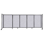 Room Divider Straight Wall Sliding Portable Partition SoundSorb (FZA-STRAIGHT-S) - SchoolOutlet