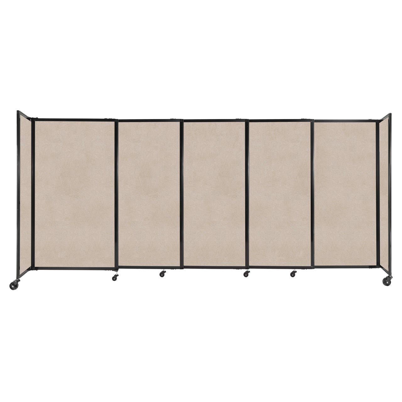 Room Divider Straight Wall Sliding Portable Partition SoundSorb (FZA-STRAIGHT-S) - SchoolOutlet