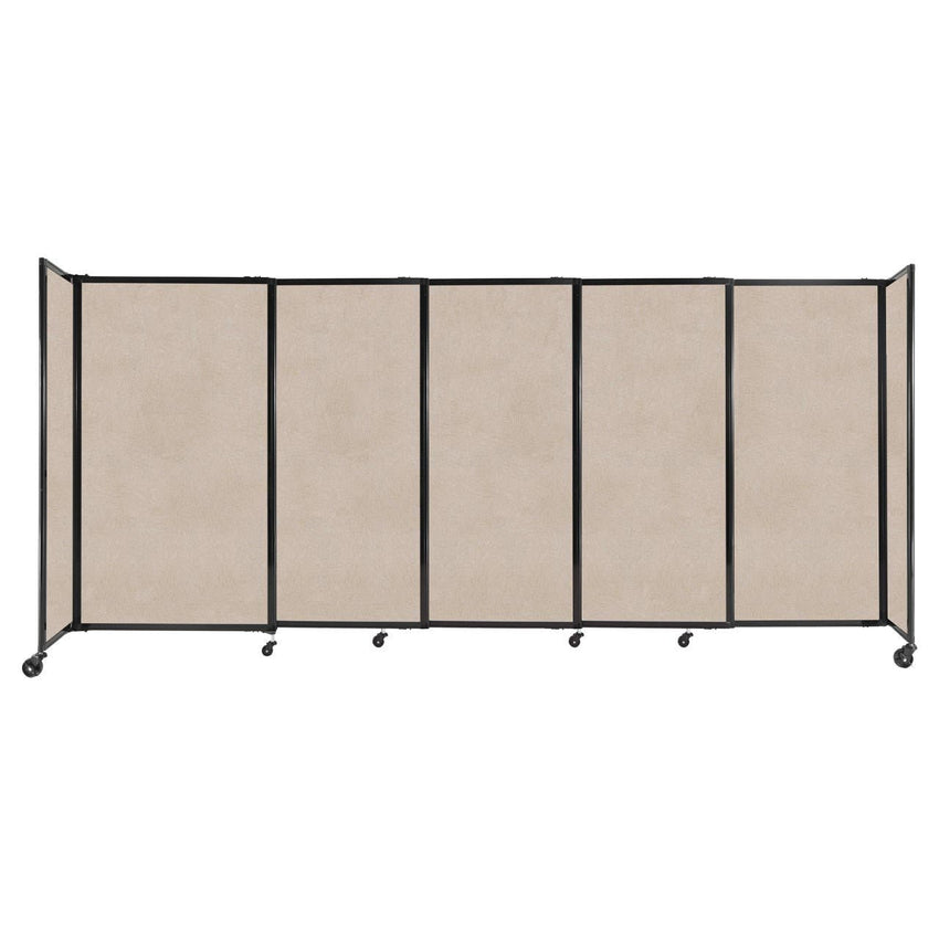 Room Divider Straight Wall Sliding Portable Partition SoundSorb (FZA-STRAIGHT-S) - SchoolOutlet