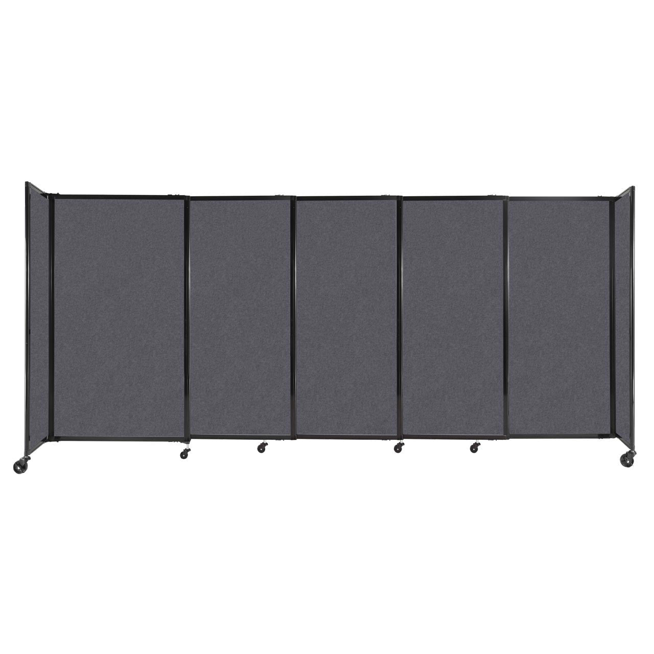 Room Divider Straight Wall Sliding Portable Partition SoundSorb (FZA-STRAIGHT-S) - SchoolOutlet