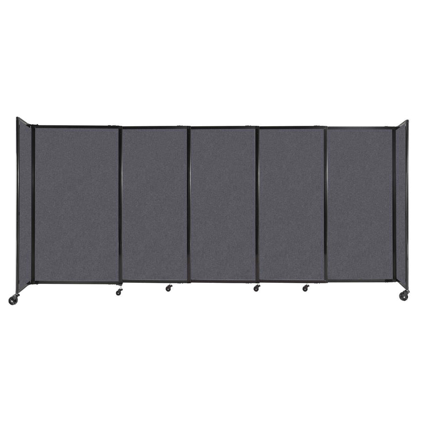 Room Divider Straight Wall Sliding Portable Partition SoundSorb (FZA-STRAIGHT-S) - SchoolOutlet