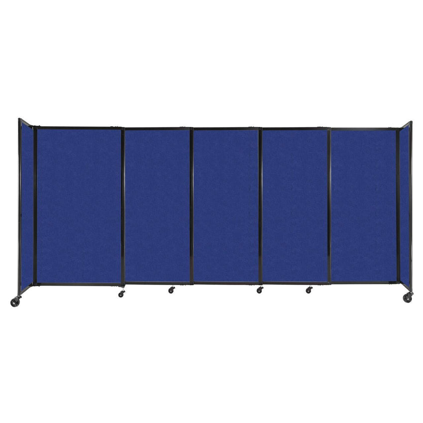Room Divider Straight Wall Sliding Portable Partition SoundSorb (FZA-STRAIGHT-S) - SchoolOutlet
