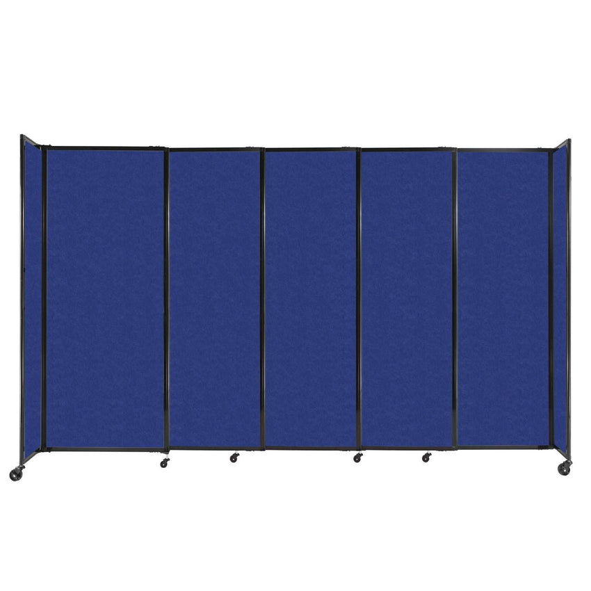 Room Divider Straight Wall Sliding Portable Partition SoundSorb (FZA-STRAIGHT-S) - SchoolOutlet