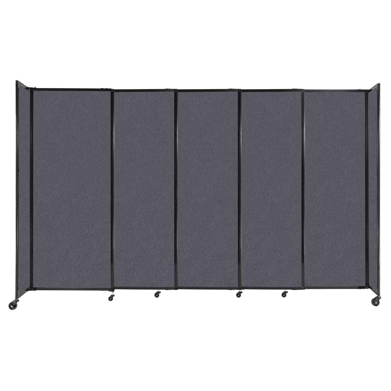 Room Divider Straight Wall Sliding Portable Partition SoundSorb (FZA-STRAIGHT-S) - SchoolOutlet
