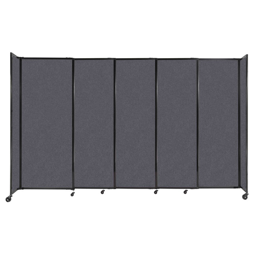Room Divider Straight Wall Sliding Portable Partition SoundSorb (FZA-STRAIGHT-S) - SchoolOutlet