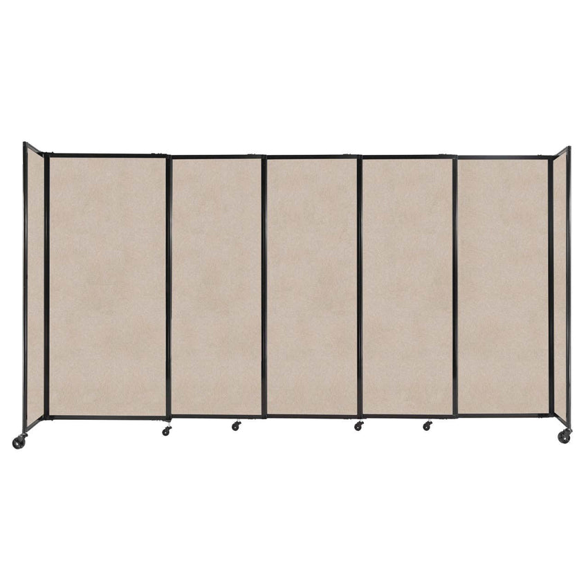 Room Divider Straight Wall Sliding Portable Partition SoundSorb (FZA-STRAIGHT-S) - SchoolOutlet
