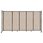 Room Divider Straight Wall Sliding Portable Partition SoundSorb (FZA-STRAIGHT-S) - SchoolOutlet